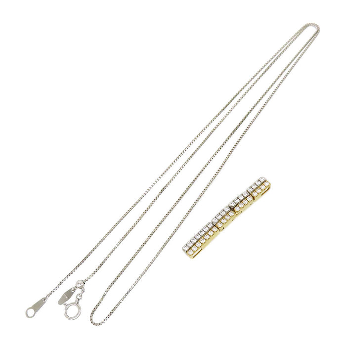 TASAKI 
Cross Necklace Diamond