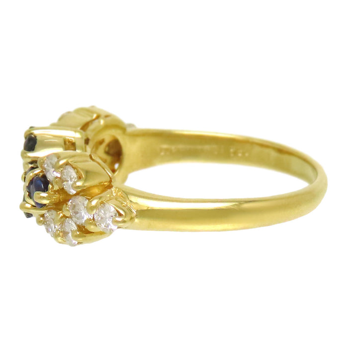 PICCHIOTTI 
Anello con zaffiro e diamante