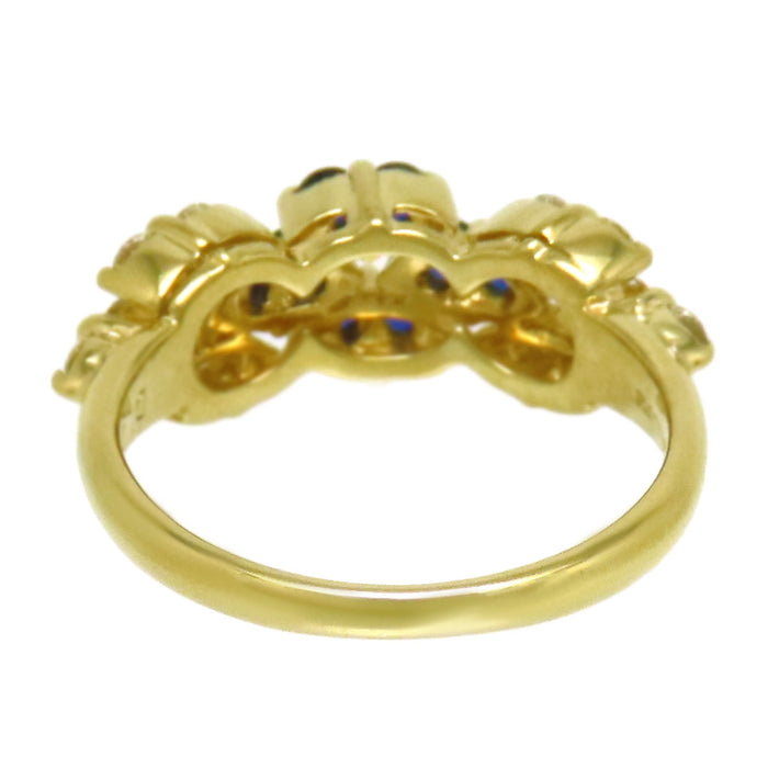 PICCHIOTTI 
Anello con zaffiro e diamante