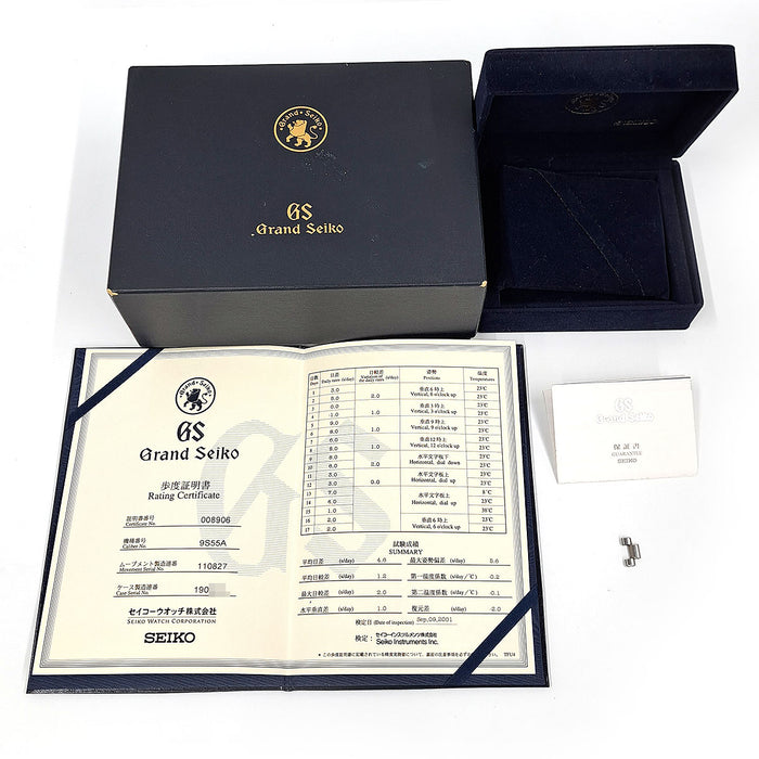 SEIKO 
Grand Seiko Mechanical 
With Box and Warranty Card