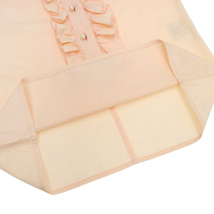 CHANEL
Logo CC COCO Frill Cotton Blend Silk Blend 02P
Coco Mark Costume Pearl Button Sleeveless Shirt