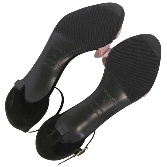 HERMES
Logo Premiere Pin Heel Open Toe
Joy 70 Glitter Mule Sandals