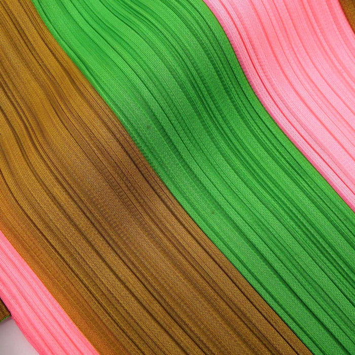 PLEATS PLEASE 
プリーツプリーズ イッセイミヤケ 
ストライプ シャツ