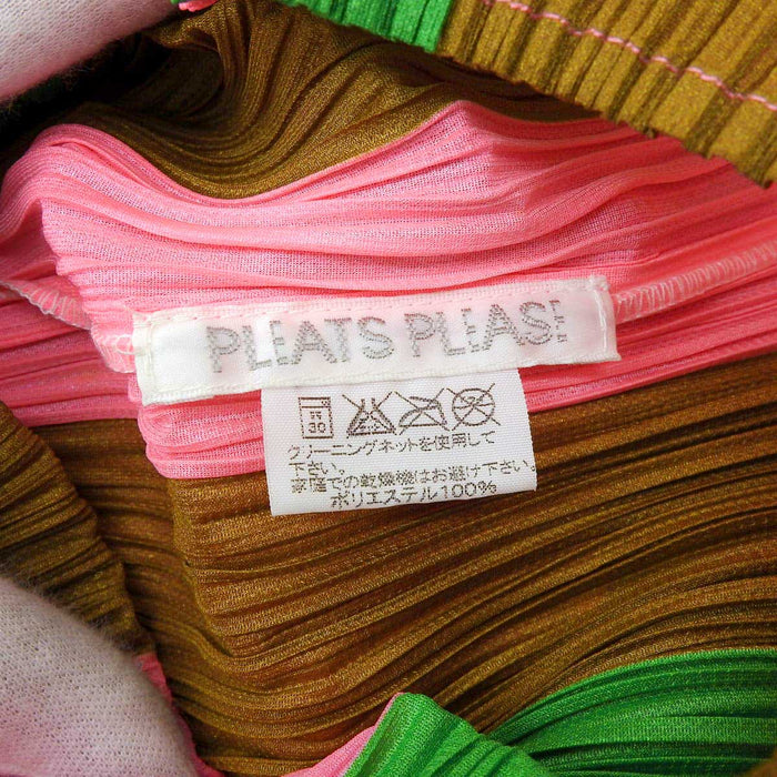 PLEATS PLEASE 
プリーツプリーズ イッセイミヤケ 
Chemise rayée