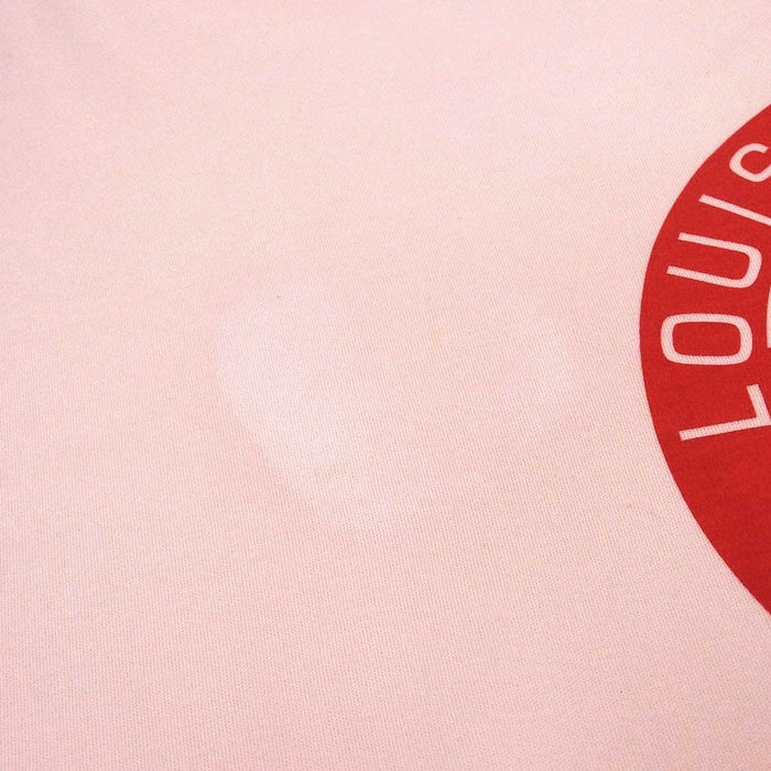 LOUIS VUITTON 
Logo imprimé coton RW191W DMF FGTS15 
T-shirt tampon LV