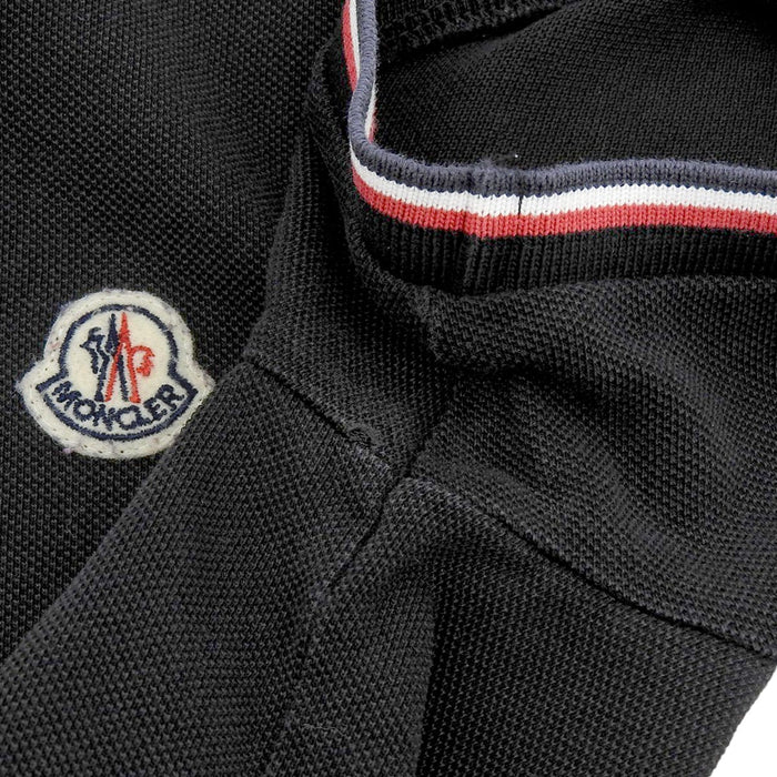 MONCLER 
ワッペン トリコロール コットン 
MAGLIA POLO MANICA CORTA ポロシャツ