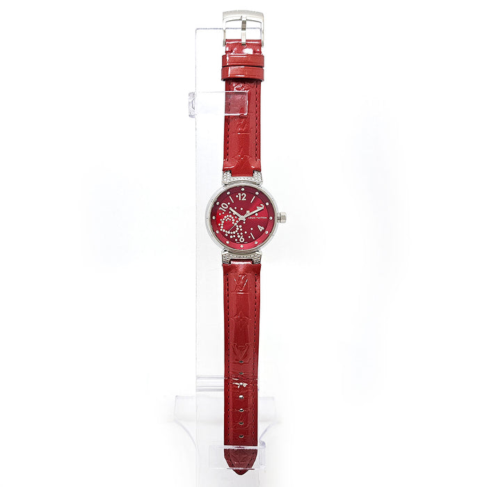 LOUIS VUITTON 
Tambour Physique Cœur Diamant 
Avec boîte et certificat d'authenticité