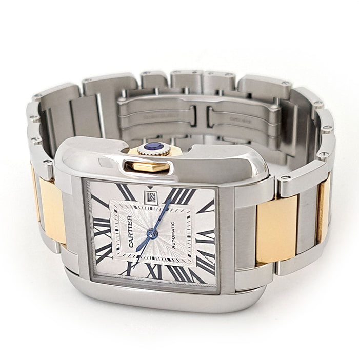 CARTIER 
Tank Anglaise LM 
Avec boîte et garantie