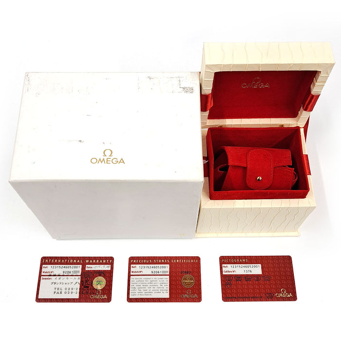 OMEGA
Constellation Bezel Diamond
With Box and Warranty Card