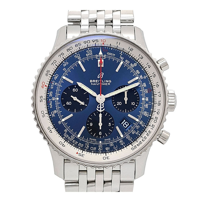 BREITLING 
Navitimer B01 Chronograph 43 
With box and warranty card
