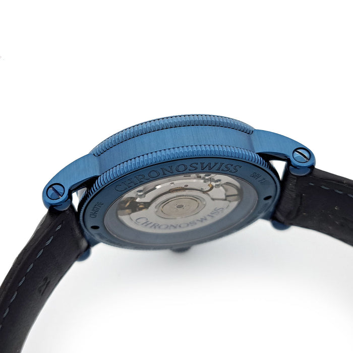 Chronoswiss
调节器 经典 蓝钢
带盒子和证书