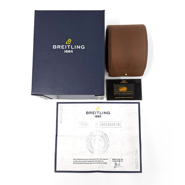 BREITLING 
Navitimer 01 Chronograph 43 Special 
With box and warranty card