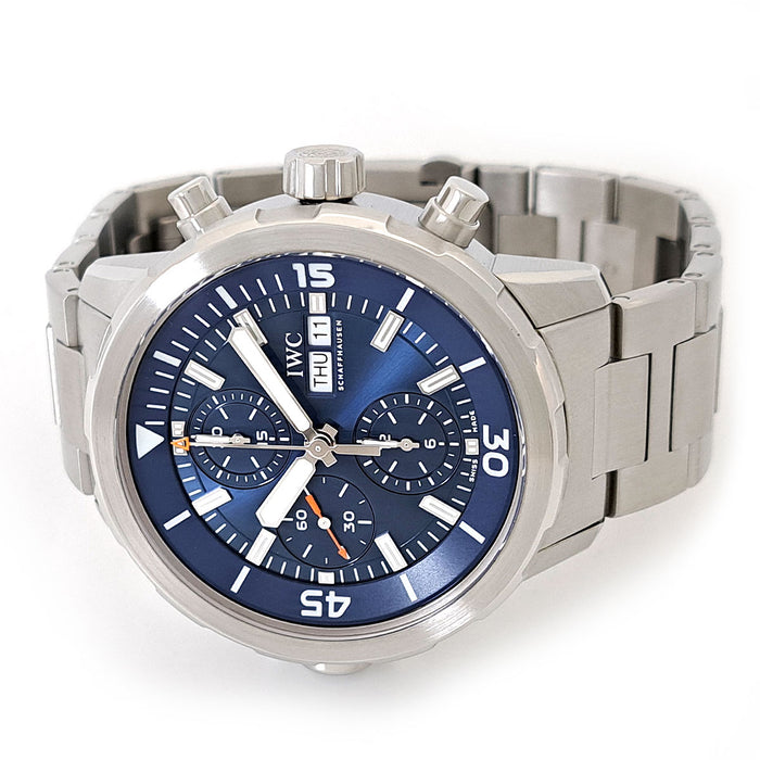 IWC Aquatimer Chronograph Jacques-Yves Cousteau With Box and Warranty Card