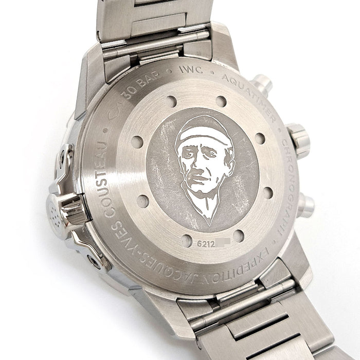 IWC Aquatimer Chronograph Jacques-Yves Cousteau With Box and Warranty Card