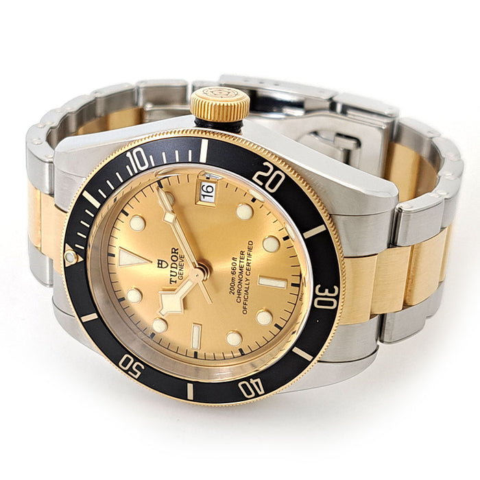 TUDOR
Black Bay S&G Watch
With Box and Warranty Card