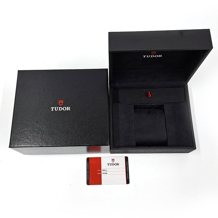 TUDOR
Black Bay S&G Watch
With Box and Warranty Card