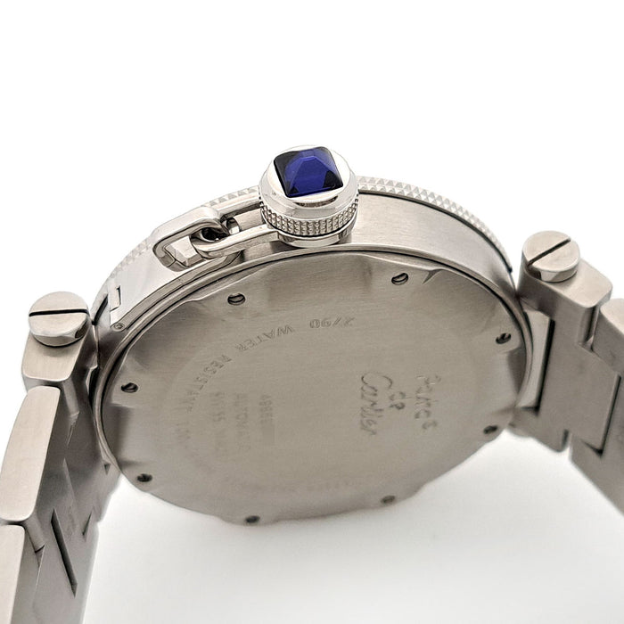 CARTIER 
Pasha Sea Timer Revisionato 
Con scatola e garanzia