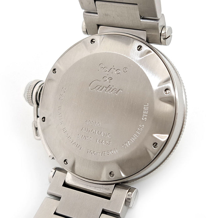 CARTIER 
Pasha Sea Timer Revisionato 
Con scatola e garanzia