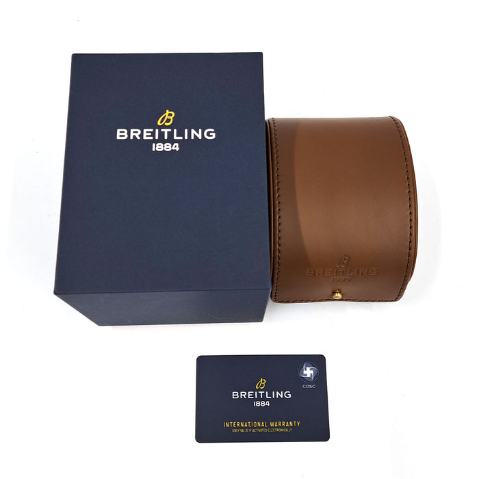 BREITLING 
Superocean Heritage Chronograph 44 Green Dial 
With Box and Warranty Card
