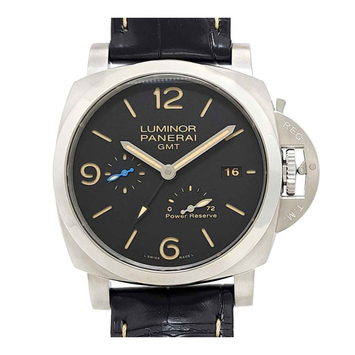 OFFICINE PANERAI 
ルミノールGMT パワーリザーブ 
箱ギャラ付