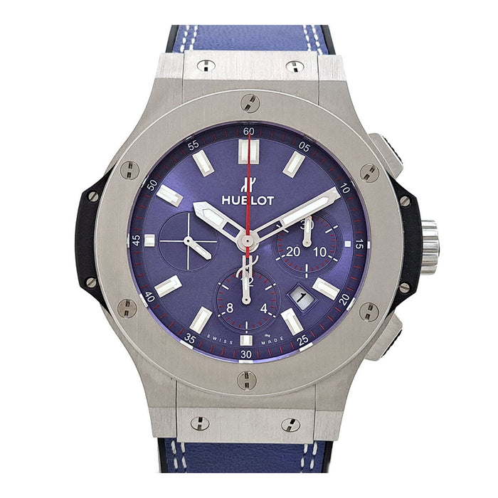 HUBLOT 
Big Bang Blue Victory Japan National Team Model 
With Box and Warranty Card