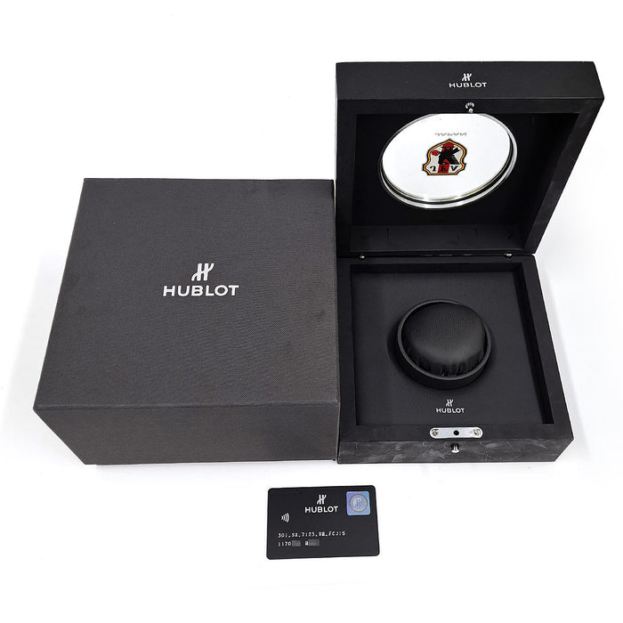 HUBLOT 
Big Bang Blue Victory Japan National Team Model 
With Box and Warranty Card