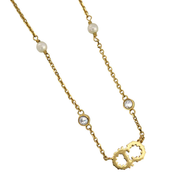 Dior 
Clair D Lune ロゴ ゴールドトーンメタル 
クレール ディー リュヌ ネックレス