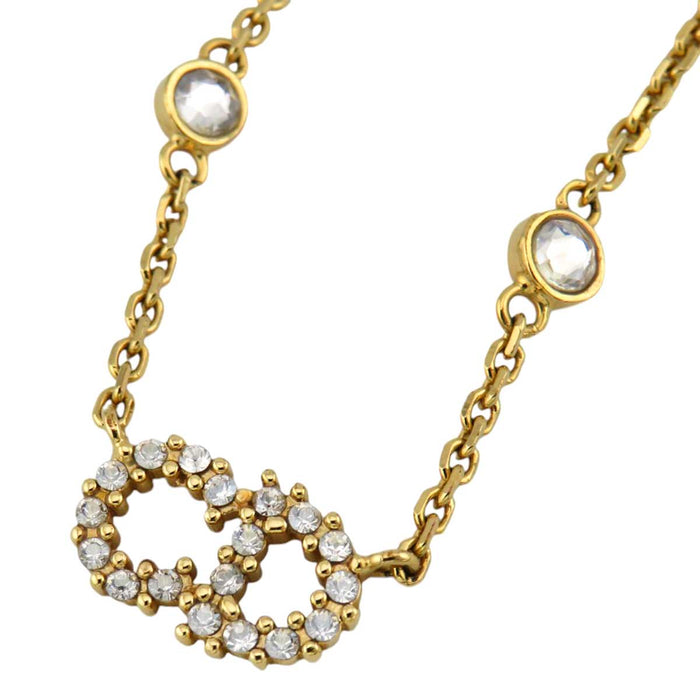 Dior 
Clair D Lune ロゴ ゴールドトーンメタル 
クレール ディー リュヌ ネックレス