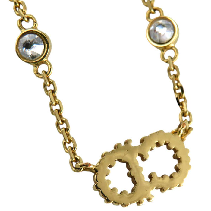 Dior 
Clair D Lune ロゴ ゴールドトーンメタル 
クレール ディー リュヌ ネックレス