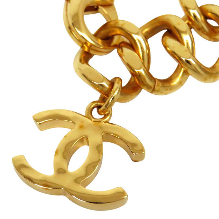 CHANEL
B20K COCO CC Gold Color Metal Curve Chain
Coco Mark Square Cotton Pearl Chain Necklace