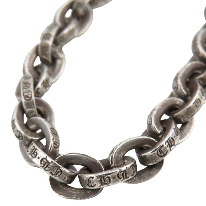 CHROME HEARTS 
8inch PAPER CHAIN CH ロゴ シルバー 
ペーパーチェーン ブレスレット 8インチ