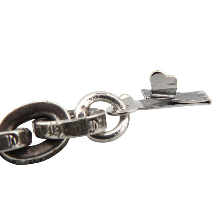 CHROME HEARTS 
8inch PAPER CHAIN CH ロゴ シルバー 
ペーパーチェーン ブレスレット 8インチ