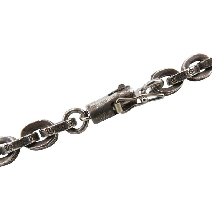 CHROME HEARTS 
8inch PAPER CHAIN CH ロゴ シルバー 
ペーパーチェーン ブレスレット 8インチ