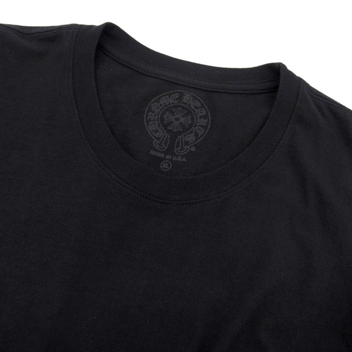 CHROME HEARTS 
コットン 
スクロールラベル ロゴ プリント ロングスリーブ Tシャツ