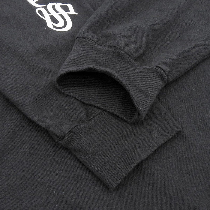 CHROME HEARTS 
コットン 
スクロールラベル ロゴ プリント ロングスリーブ Tシャツ