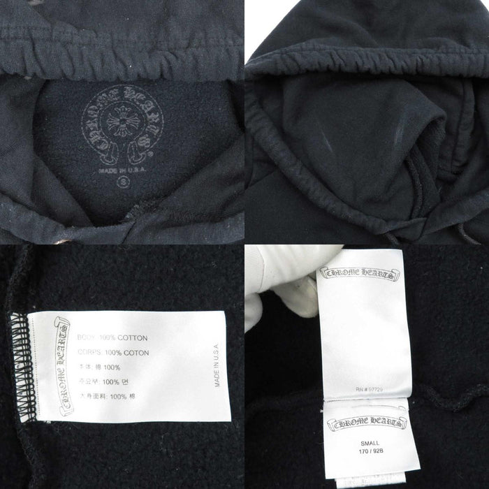 CHROME HEARTS 
CH ロゴ スウェット コットン 裏起毛 
ホースシュー フローラルクロス フーディ