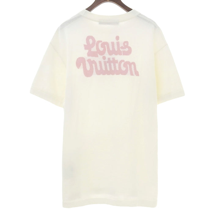 LOUIS VUITTON 
24AW LV フラワー ロゴ 
タイラー ザ クリエイター コラボ 半袖 ニット