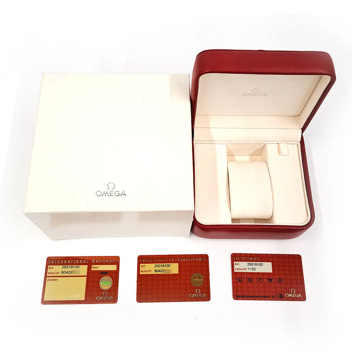 OMEGA 
Seamaster 120 Date Révisé 
Révision terminée Avec boîte et garantie