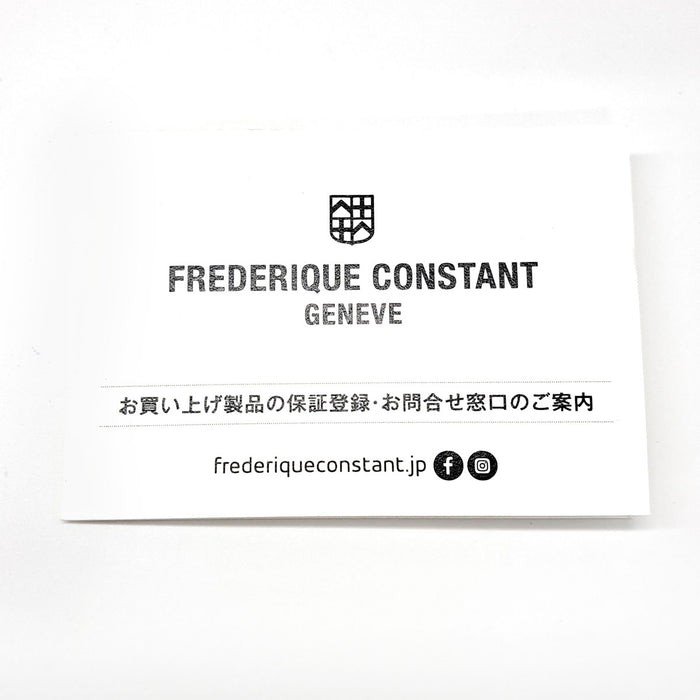 FREDERIQUE CONSTANT 
Classique Carré