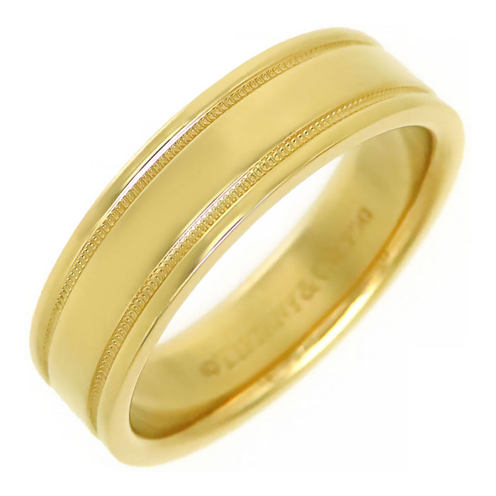 TIFFANY&Co. 
Anello doppio milgrain