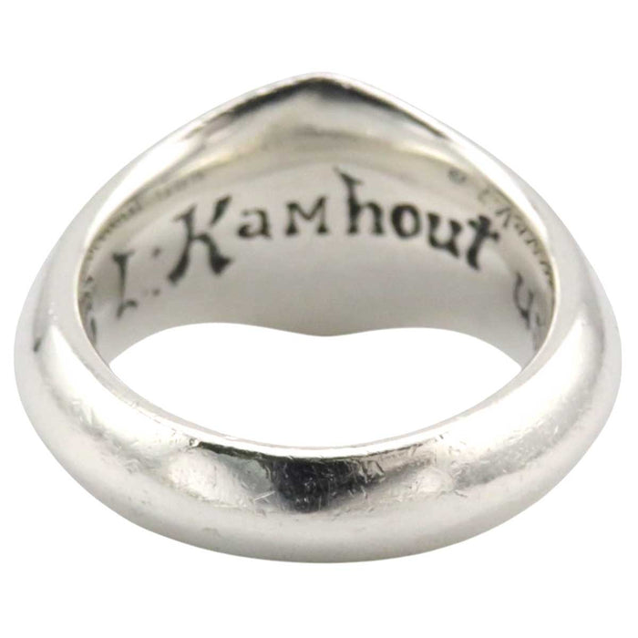 LONE ONES 
MF Ring Silk Large メイティングフライト コレクション 
ラージ シルク リング 
レナードカムホート刻印