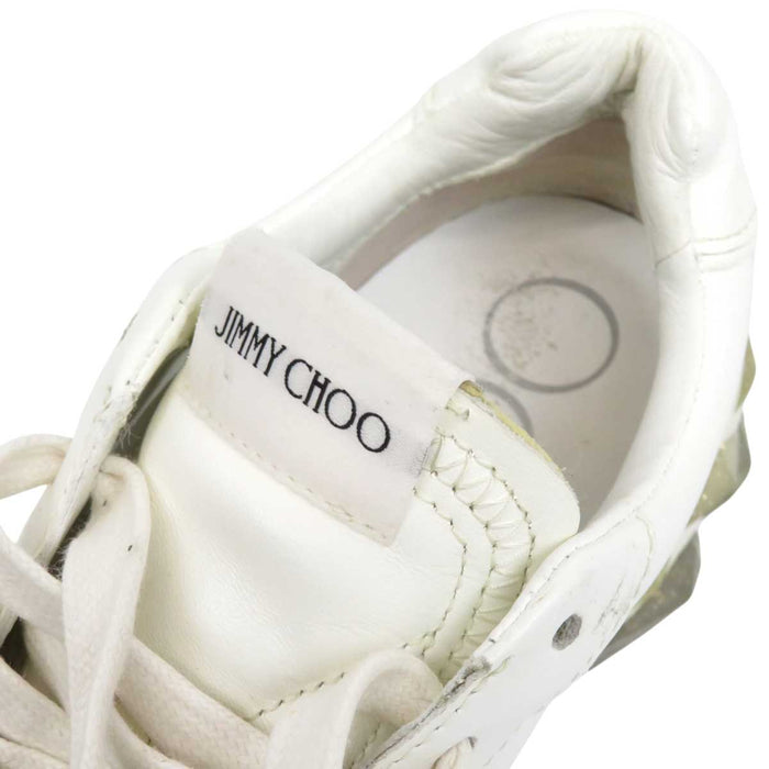 JIMMY CHOO 
Diamond X Bride F Clous Bijoux Semelle TPU 
Baskets Diamond X