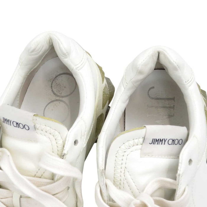 JIMMY CHOO 
Diamond X Bride F Clous Bijoux Semelle TPU 
Baskets Diamond X