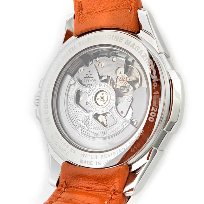 SEIKO
Credor Pacifique Date ENGINE Collaboration Limited to 200 Pieces
With Box and Warranty Card