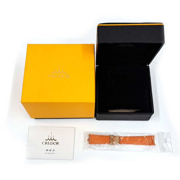 SEIKO
Credor Pacifique Date ENGINE Collaboration Limited to 200 Pieces
With Box and Warranty Card