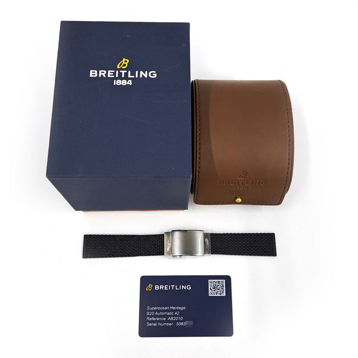 BREITLING 
Superocean Heritage II 
With box and warranty card