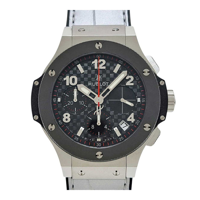 HUBLOT
Big Bang Steel Ceramic Carbon Dial
With Box and Warranty Card