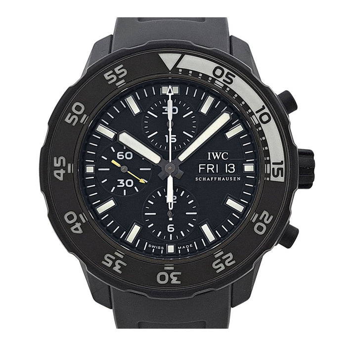 IWC 
Aquatimer Chronograph 
With Box and Warranty Card