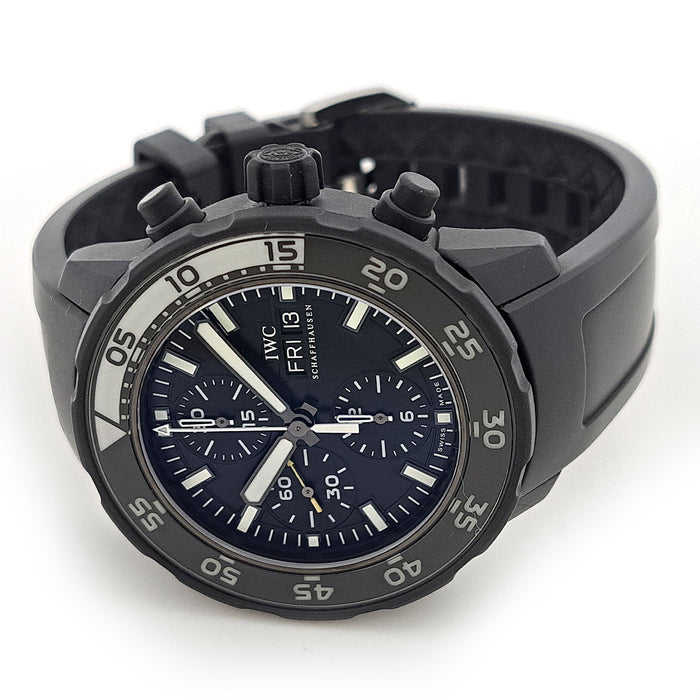 IWC 
Aquatimer Chronograph 
With Box and Warranty Card