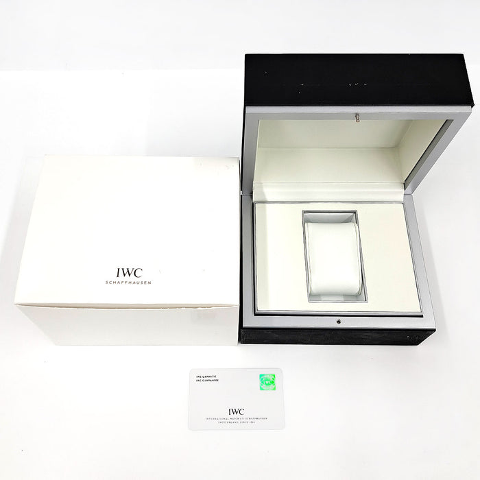 IWC 
Aquatimer Chronograph 
With Box and Warranty Card